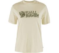 Fjällräven Women's Lush Logo T-Shirt Chalk White XL