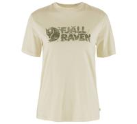 Fjällräven Damen T-Shirt Lush Logo Chalk White Größe M