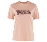 Fjällräven - Women's Lush Logo T-Shirt - T-Shirt, Gr. XXS, rosa (ChalkRose)
