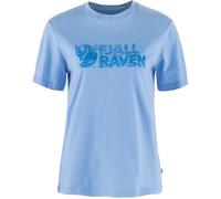 Fjällräven Women's Lush Logo T-Shirt Ultramarine XS
