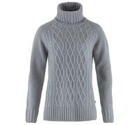 Fjällräven - Women's Övik Cable Knit Roller Neck - Wollpullover, Gr. M, grau (FlintGrey)