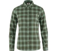 Fjällräven Women's Övik Flannel Shirt Deep Forest-Patina Green XS