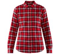 Fjällräven - Women's Övik Flannel Shirt - Hemd, Gr. L, rot (DeepRed)