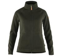 Fjällräven - Women's Övik Fleece Zip Sweater - Fleecejacke, Gr. S, oliv (DeepForest)