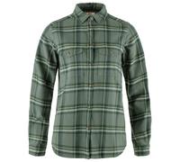 Fjällräven - Women's Övik Heavy Flannel Shirt - Hemd, Gr. L, oliv (PatinaGreen/DeepPatina)