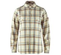 Fjällräven övik Heavy Flannel Shirt W chalk white-fossil (113-118) XS