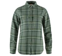 Fjällräven - Women's Övik Heavy Flannel Shirt - Hemd, Gr. XS, oliv (PatinaGreen/DeepPatina)