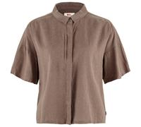 Fjällräven - Women's Övik Hemp Camp Shirt S/S - Hemd, Gr. M, braun (SuedeBrown)