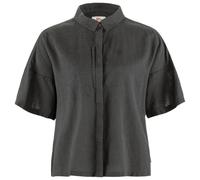 Fjällräven - Women's Övik Hemp Camp Shirt S/S - Hemd, Gr. S, grau (DarkGrey)