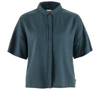Fjällräven - Women's Övik Hemp Camp Shirt S/S - Hemd, Gr. XS, blau (MountainBlue)