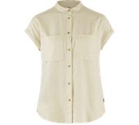 Fjällräven Women's Övik Hemp Shirt Short Sleeve Chalk White L