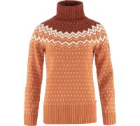 Fjällräven Women's Övik Knit Roller Neck Desert Brown-Autumn Leaf XS