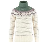 Fjällräven - Women's Övik Knit Roller Neck - Wollpullover, Gr. XL, weiß (ChalkWhite/PatinaGreen)