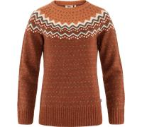 Fjällräven Women's Övik Knit Sweater Autumn Leaf/Desert Brown Autumn Leaf-Desert Brown S