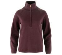 Fjällräven - Women's Övik Lite Half Zip - Wollpullover, Gr. L, braun (Port)