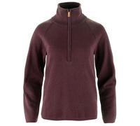 Fjällräven - Women's Övik Lite Half Zip - Wollpullover, Gr. XS, braun (Port)