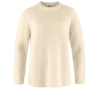 Fjällräven Damen Övik Rib Pullover (Größe S, weiss)