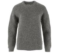 Fjällräven Övik Waffle Knit W Damen Wollpullover 020 - Grey M
