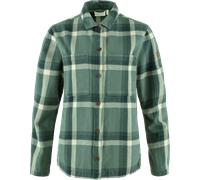 Fjällräven Women's Singi Flannel Overshirt Patina Green-Deep Patina L