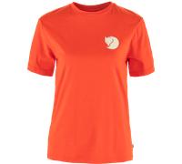 Fjällräven Women's Walk With Nature T-Shirt Flame Orange XL