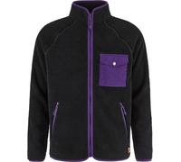 Fjall Raven - Bequemer warmer Fleecepullover - Vardag Pile Fleece M Black Dark Violet für Herren - Größe M - schwarz schwarz M