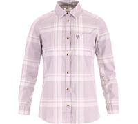 Fjall Raven - Chemise en coton biologique - Övik Lite Flannel Shirt W Lavender Mist Eggshell für Damen aus Baumwolle - Größe M - Violett Violett M