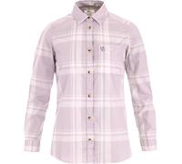 Fjall Raven - Chemise en coton biologique - Övik Lite Flannel Shirt W Lavender Mist Eggshell für Damen aus Baumwolle - Größe S - Violett Violett S