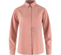 Fjall Raven - Chemise stretch en polyester recy bisko Trekking Shirt W Dusty Rose für Damen - Größe S - Rosa Rosa S