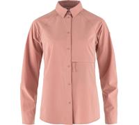 Fjall Raven - Chemise stretch en polyester recy bisko Trekking Shirt W Dusty Rose für Damen - Größe XS - Rosa Rosa XS