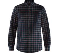 Fjall Raven - Dickes Hemd aus organischer Baumwolle - Övik Flannel Shirt M Dark Navy für Herren aus Baumwolle - Größe S - Navy blau Navy blau S