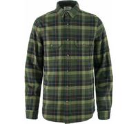 Fjall Raven - Dickes Hemd aus organischer Baumwolle - Singi Heavy Flannel Shirt M Black Deep Forest für Herren aus Baumwolle - Größe M - schwarz schwarz M
