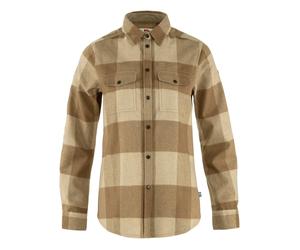 Fjall Raven - Dickes Hemd - Canada Shirt W Buckwheat Brown Light Beige für Damen - Größe L - Braun Braun L