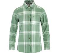 FJÄLLRÄVEN Damen Bluse Oevik Lite Flannel hellgrün | S