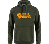 Fjall Raven - Kapuzenpullover aus Baumwolle - Fjällräven Logo Hoodie M Deep Forest für Herren aus Baumwolle - Größe L - Grün Grün L