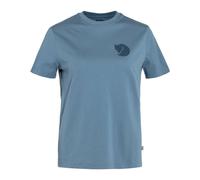 Fjall Raven - Kurzarm / kurzärmlig /mit kurzen ärmeln - Damen / Fox Boxy Logo Tee - Fox Boxy Logo Tee W Dawn Blue für Damen aus Baumwolle - Blau L