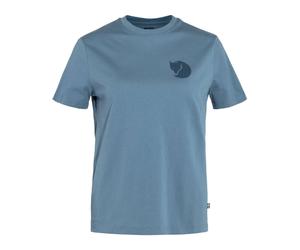 Fjall Raven - Kurzarm / kurzärmlig /mit kurzen ärmeln - Damen / Fox Boxy Logo Tee - Fox Boxy Logo Tee W Dawn Blue für Damen aus Baumwolle - Blau M