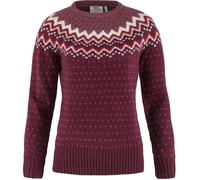 Fjall Raven - Pullover aus Wolle - Övik Knit Sweater W Dark Garnet für Damen - Größe M - Rot Rot M