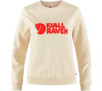 Fjall Raven - Sweatshirt aus Bio-Baumwolle - Fjällräven Logo Sweater W Chalk White-Flame Orange für Damen aus Baumwolle - Größe XS - Weiß Weiß XS