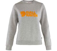 Fjall Raven - Sweatshirt aus organischer Baumwolle - Fjällräven Logo Sweater W Grey Melange für Damen aus Baumwolle - Größe XS - Grau Grau XS