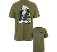 Fjall Raven - T-shirt en coton biologique - Swedish Forest Tee M Laurel Green für Herren aus Baumwolle - Größe M - Grün Grün M