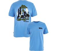 Fjall Raven - Urbanes T-Shirt aus Bio-Baumwolle - Herren - Swedish Forest Tee M Ultramarine - Swedish Forest Tee M Ultramarine für Herren Blau M