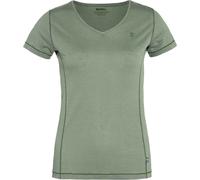 Fjall Raven - Wander-T-shirt - Damen / Frau - Abisko Cool T-Shirt - Abisko Cool T-Shirt W Patina Green für Damen - Größe S - Grün Grün S