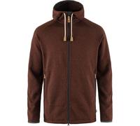 Fjall Raven - Warme Fleecejacke - Övik Fleece Hoodie M Autumn Leaf für Herren - Größe M - Braun Braun M
