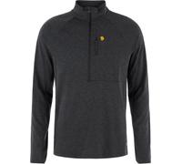 Fjall Raven - Warmer Fleecepullover mit halbem Reißverschluss - Bergtagen Midlayer Half Zip M Black für Herren aus Wolle - Größe M - schwarz schwarz M