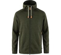 Fjall Raven - Warmer Hoodie mit Kapuze - Herren - Övik Fleece Hoodie - Övik Fleece Hoodie M Deep Forest für Herren - Größe XL - Khaki Khaki XL