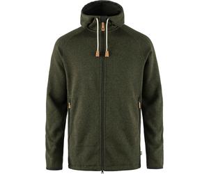 Fjall Raven - Warmer Hoodie mit Kapuze - Herren - Övik Fleece Hoodie - Övik Fleece Hoodie M Deep Forest für Herren - Größe M - Khaki Khaki M