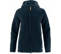 Fjall Raven - Warmer Kapuzenfleece - Damen - Kaitum Fleece - Kaitum Fleece W Dark Navy für Damen aus Wolle - Größe M - Navy blau Navy blau M