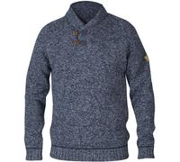 Fjall Raven - Wollpullover - Lada Sweater M Dark Navy für Herren aus Wolle - Größe L - Navy blau Navy blau L