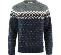 Fjall Raven - Wollpullover - Övik Knit Sweater M Dark Navy für Herren aus Wolle - Größe M - Navy blau Navy blau M