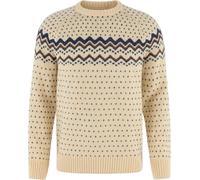 Fjall Raven - Wollpullover - Övik Knit Sweater M Light Beige Navy für Herren aus Wolle - Größe L Beige L